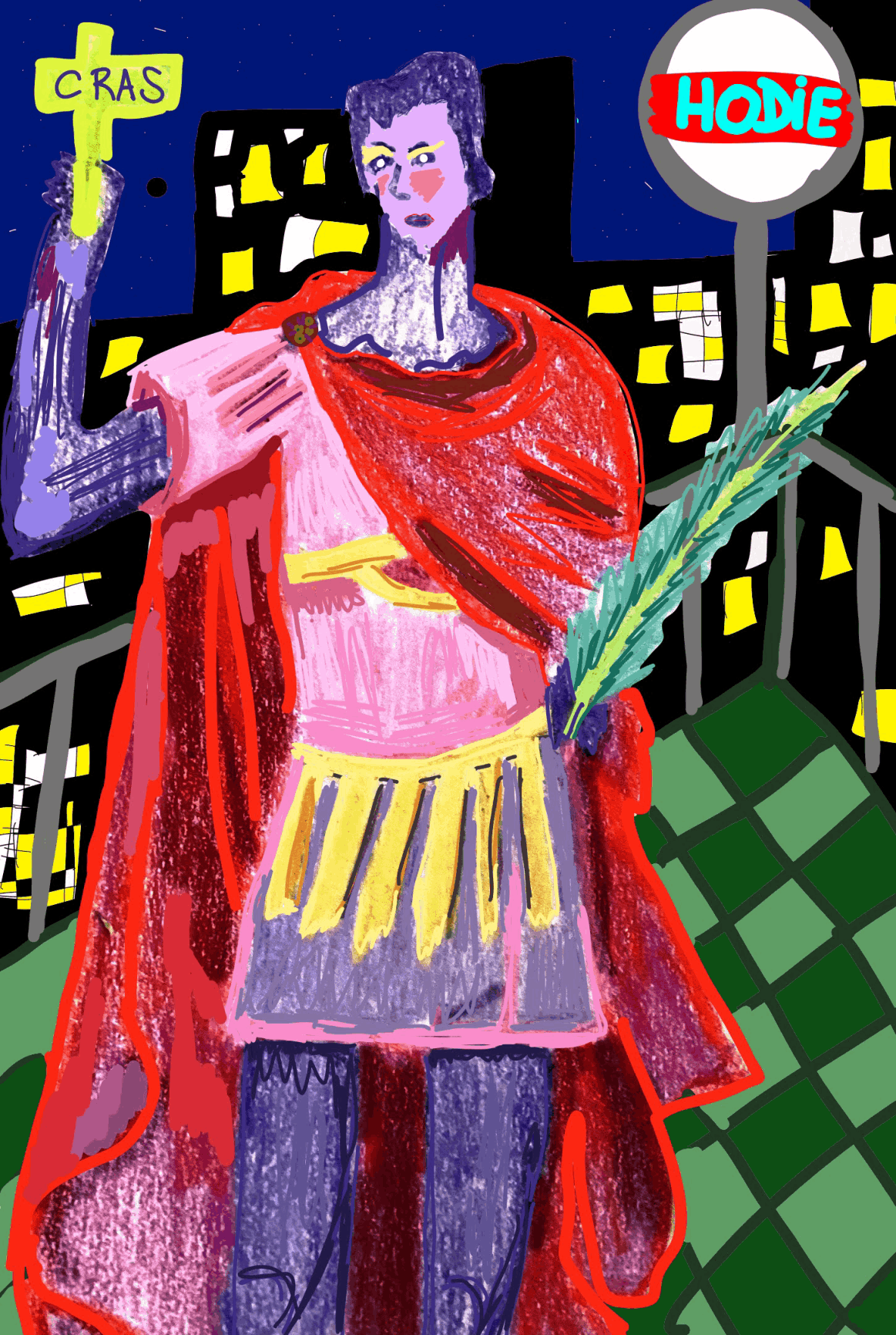 san expedito cras hodie arte artista argentina